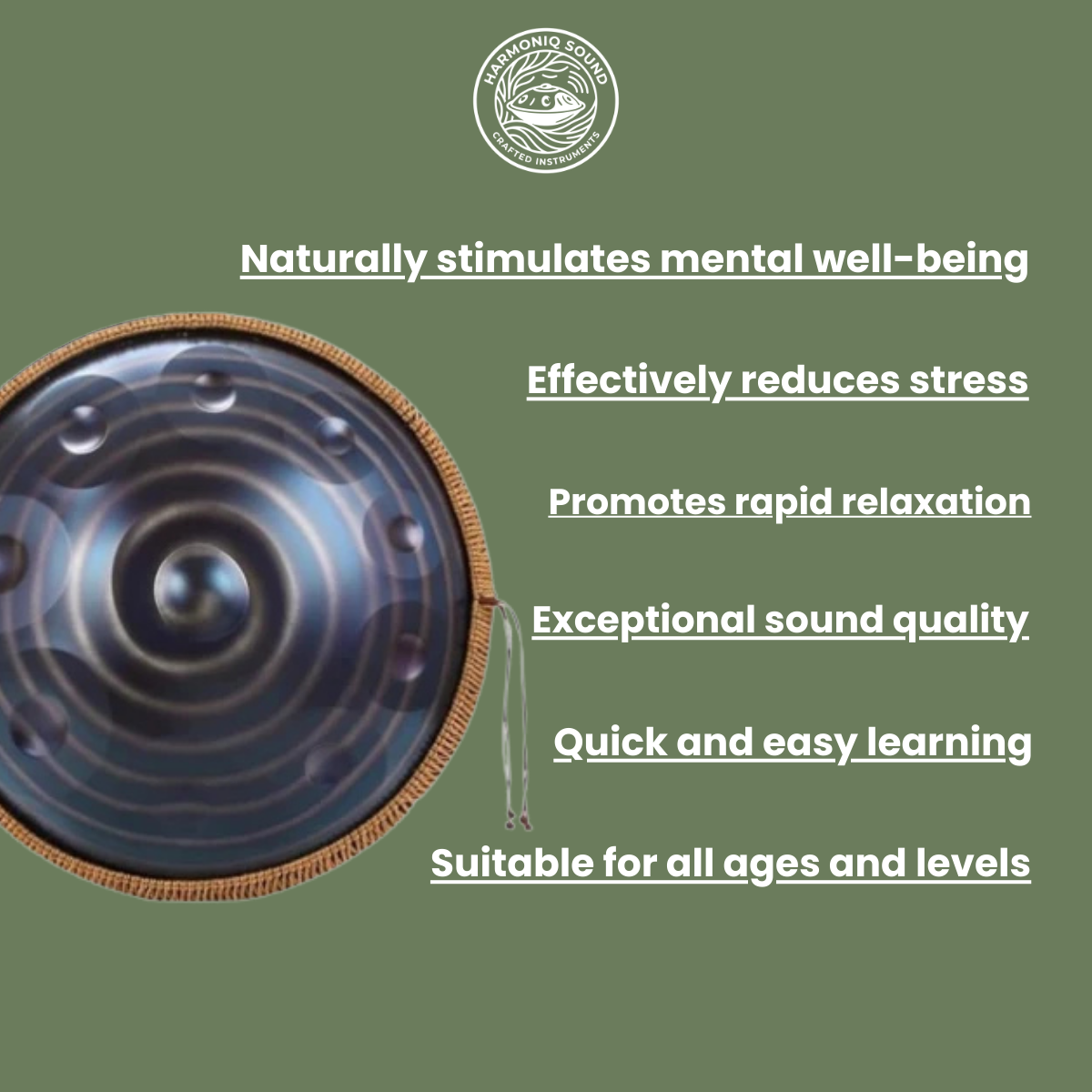 Soul Odyssey Handpan - D-Moll