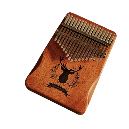 17-Key Kalimba in Solid Beech Wood