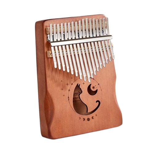 17-Key Kalimba Thumb Piano – Solid Mahogany